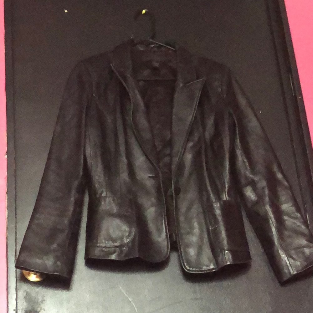 Leather jacket